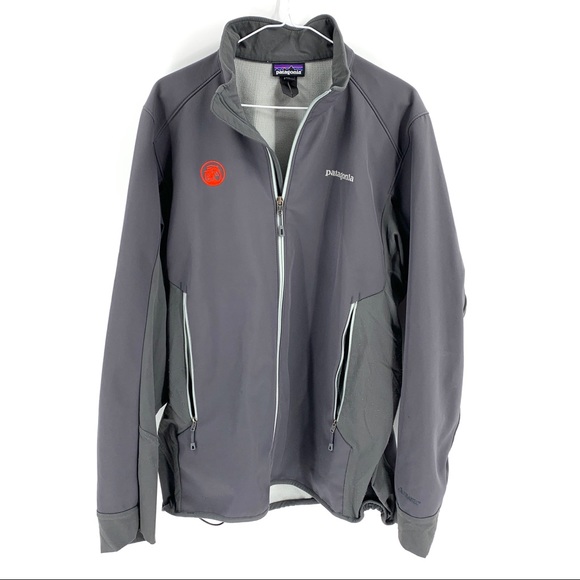 Patagonia Other - Patagonia gray biking jacket fleece lined size L